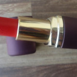 Lakme Enrich satins no.352. The perfect inexpensive red!
