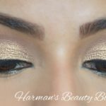 Simple Gold Eye Makeup look!
