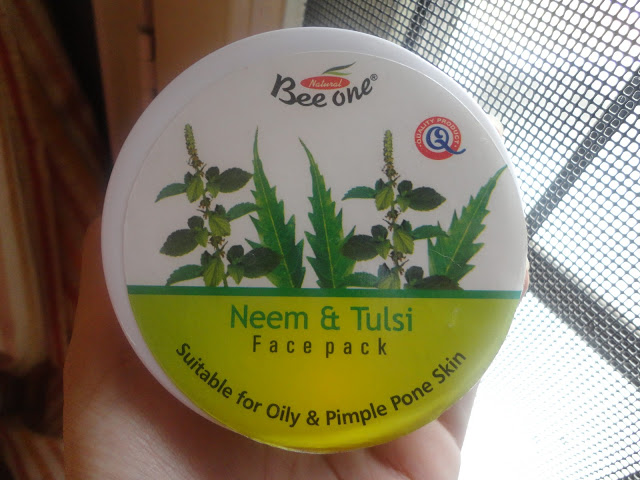 BEE-One neem and tulsi face pack review