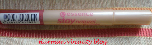 Essence Stay Natural concealer review- Soft honey