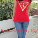 Outfit of the day, the red way!