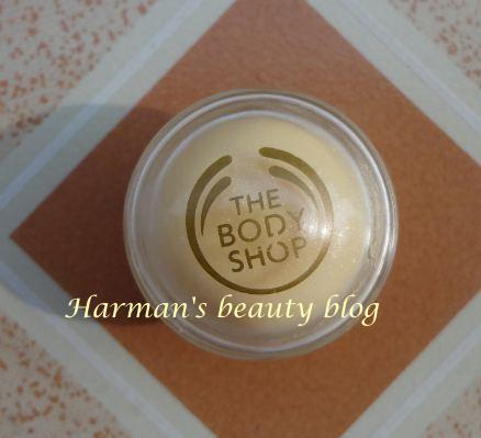 The body shop Vanilla blliss lip balm review