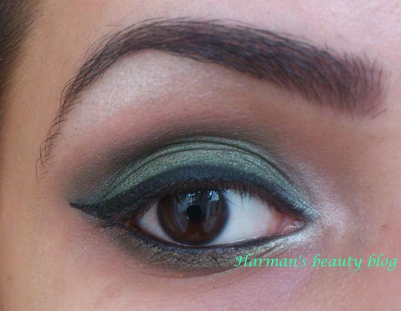 Smokey Green Party eyes!