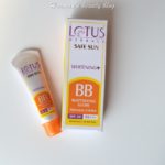 Lotus Herbals Safe Sun BB Creme review!