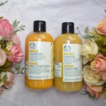 The Body Shop Banana Shampoo and Conditioner Review!